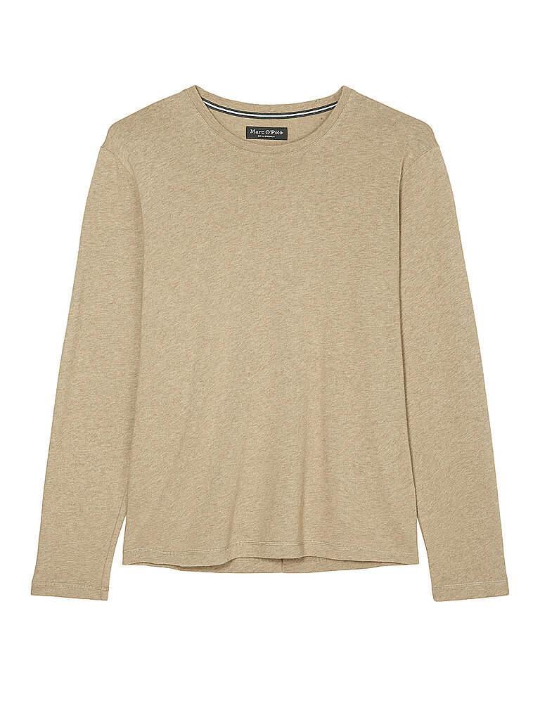 MARC O'POLO Langarmshirt beige | XXL